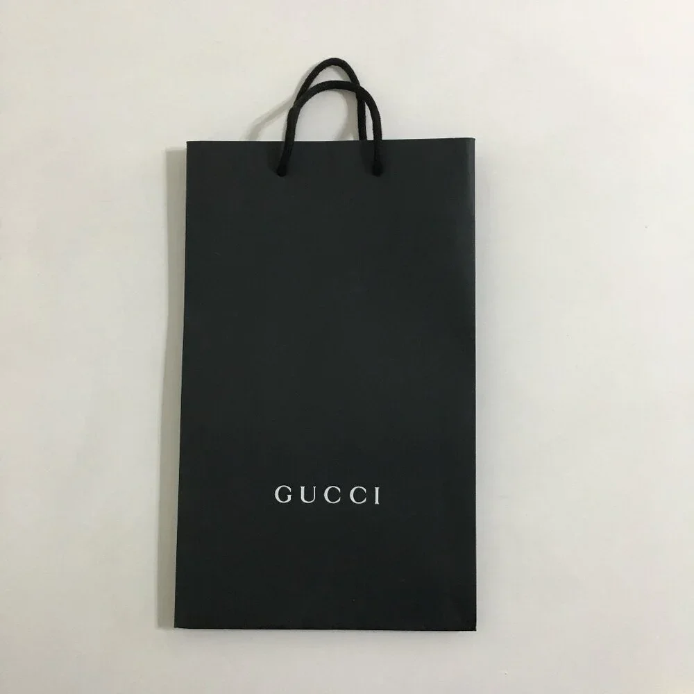GUCCI Gift Bag w/ 2 Ribbons Size 15